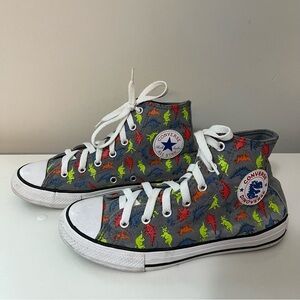 Converse Hightop’s Dinosaur Novelty Print Children’s Size 3